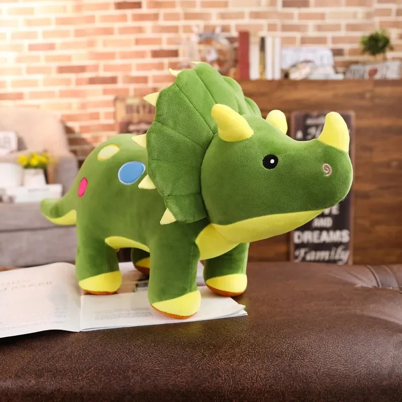 Triceratops Baby Dinosaur Plushie 15.7" Stuffed Animal
