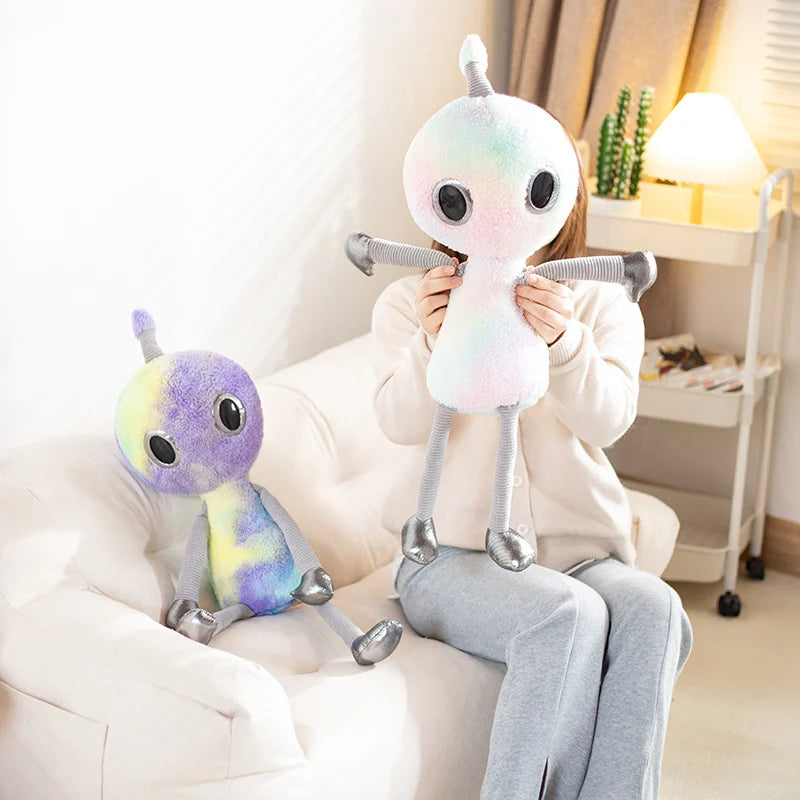 Purple-Pastel Alien Plushie Doll