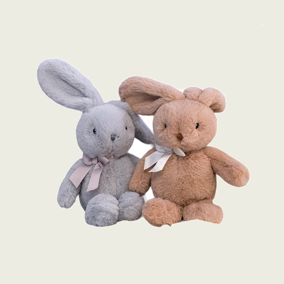 Bunny Rabbit with Bow Tie Plushie 9.8" Stuffed Animal
