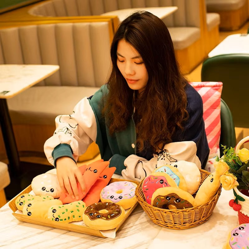 Bag of Rice Cracker Stuffed Snack Plushes