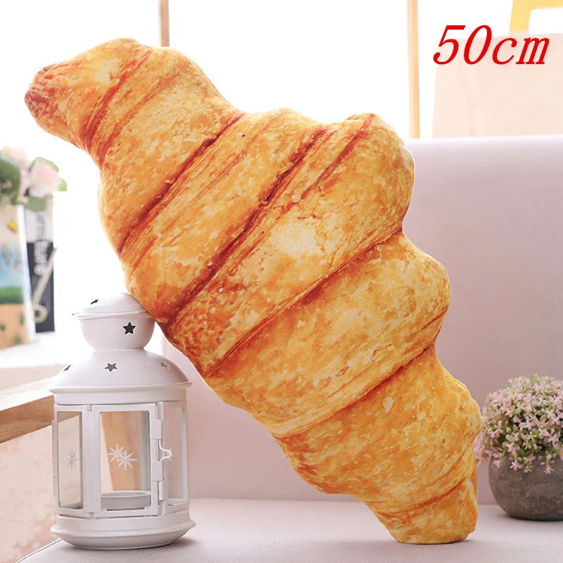 Croissant French Pastry Plushie