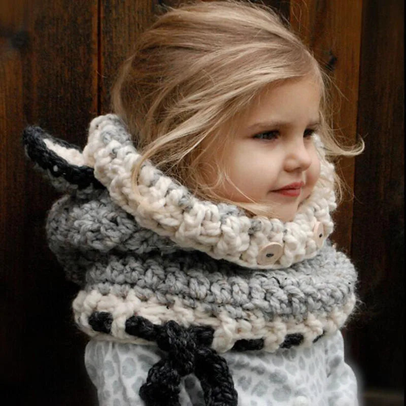 Fox Ears Winter Plush Costume Hat