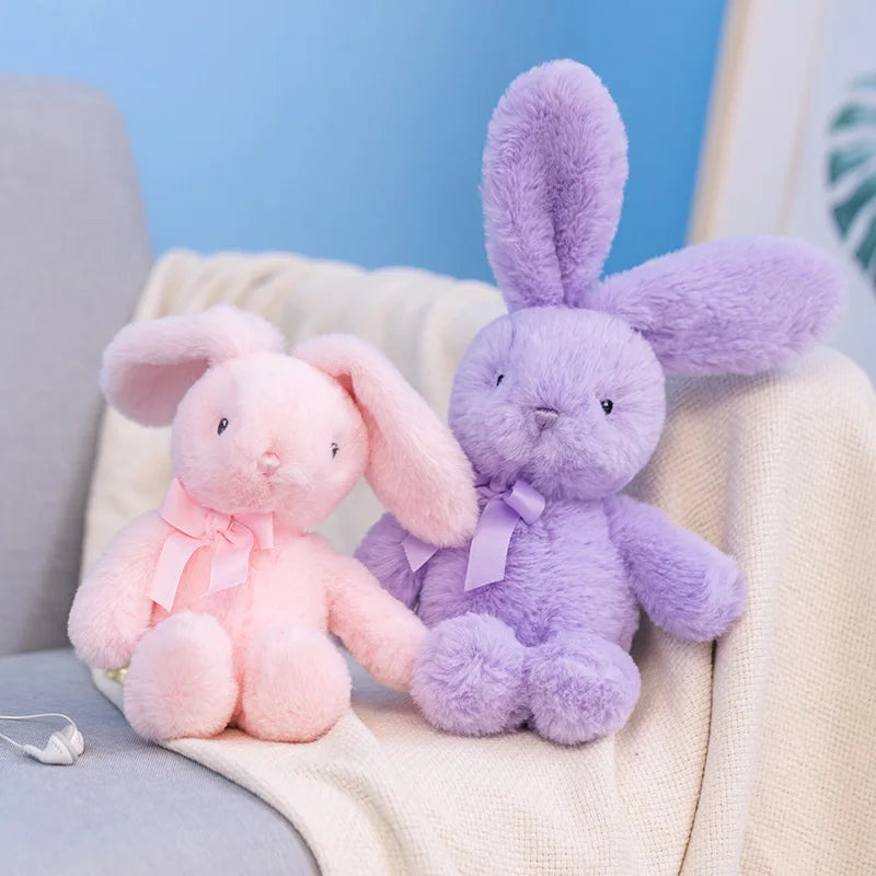 Bunny Rabbit with Bow Tie Plushie 9.8" Stuffed Animal