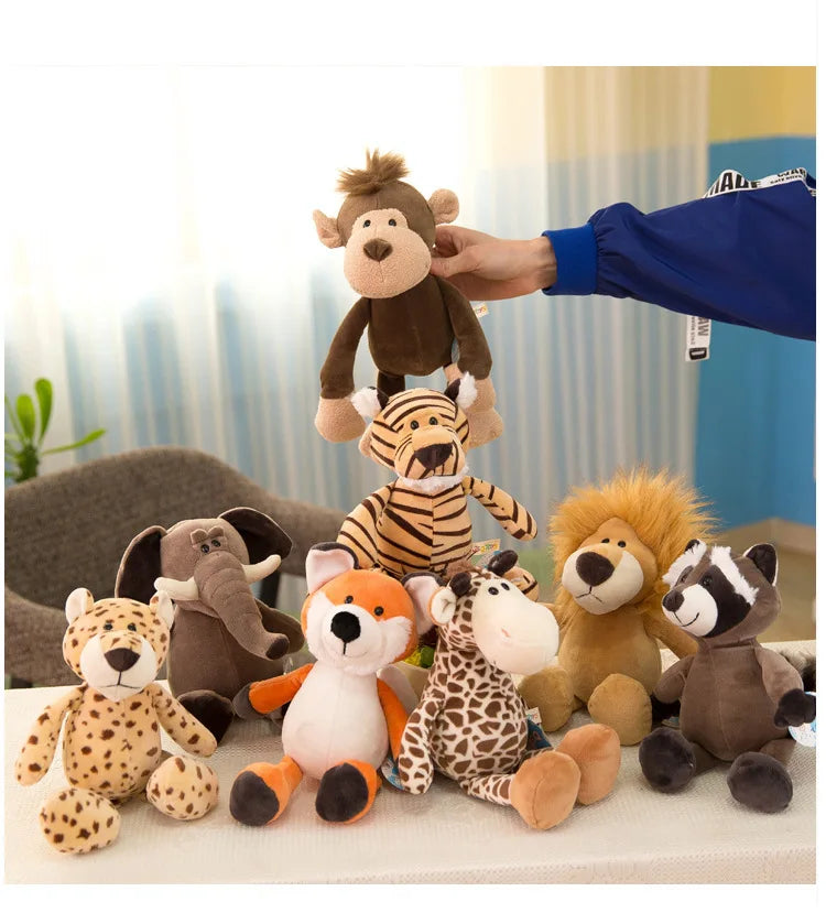 Elephant Plush Stuffed Animal Jungle Safari Plushie