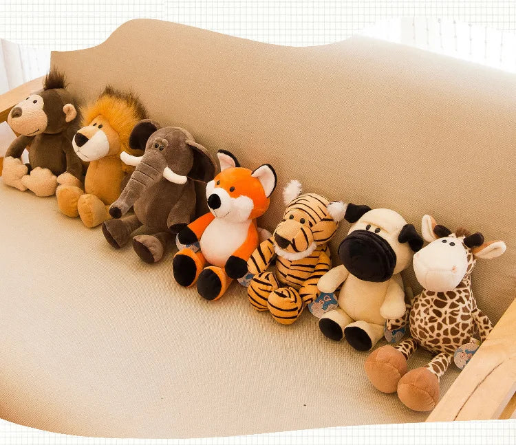 Elephant Plush Stuffed Animal Jungle Safari Plushie