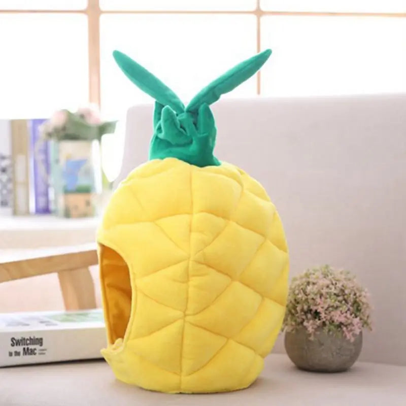 Pineapple Fruit Plush Hat