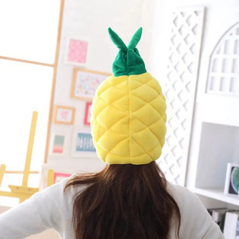 Pineapple Fruit Plush Hat