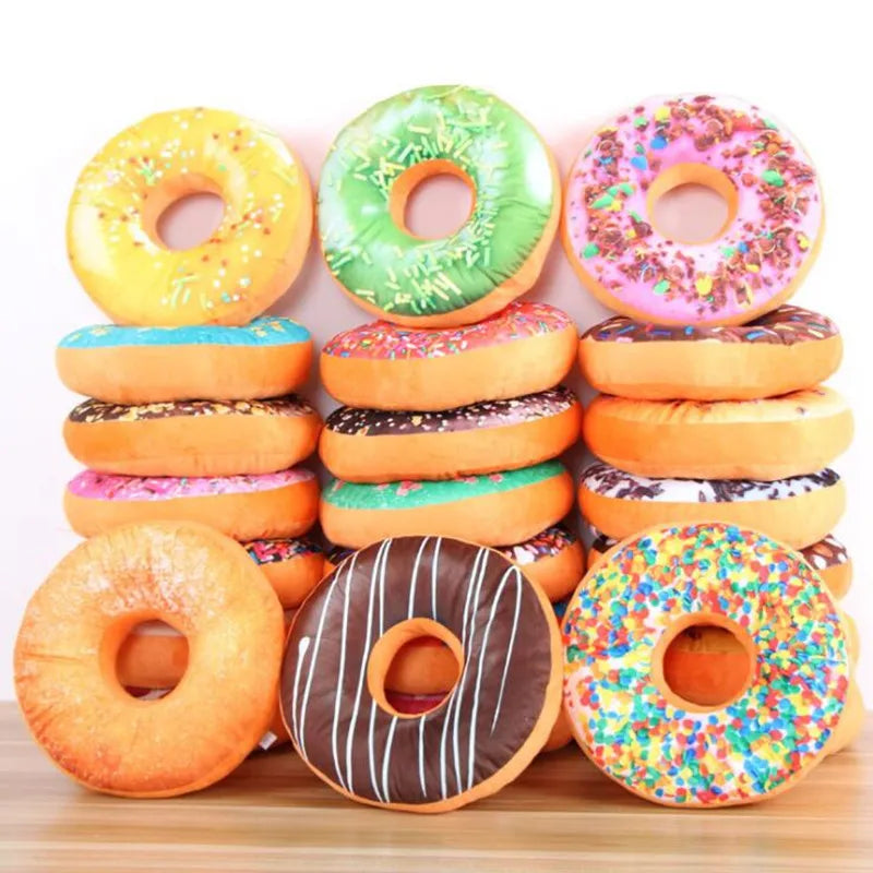 Raspberry Donut Baked Good Plushie