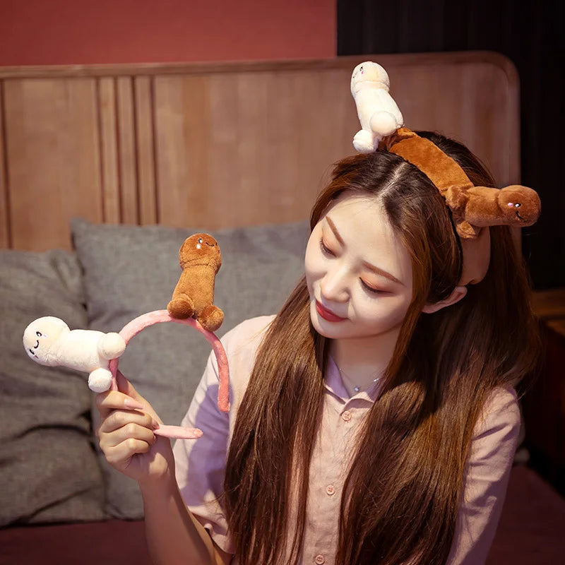 Penis Plushie Hair Scrunchie