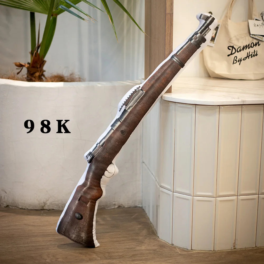 Fake German Mauser K98 Rifle Printed Plush Toy