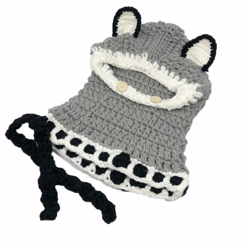 Fox Ears Winter Plush Costume Hat