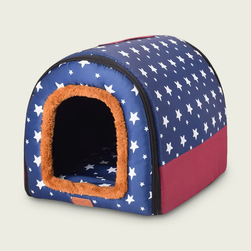 Tribute Dual-Orientation Plush Dog House