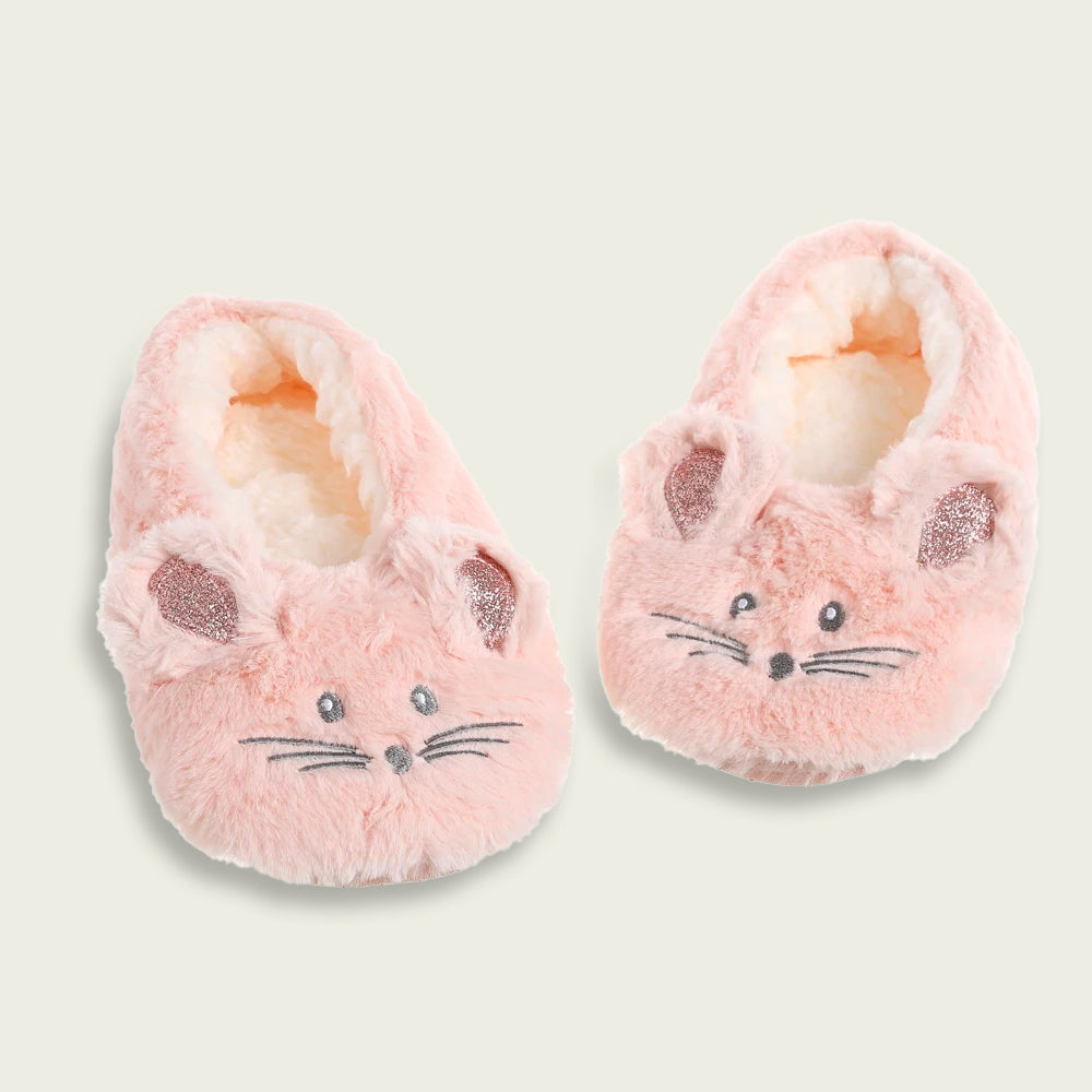 Mouse Plush Slippers