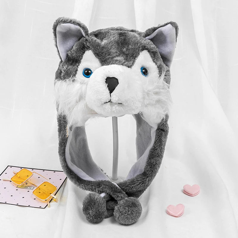 Wolf Plush Winter Hat