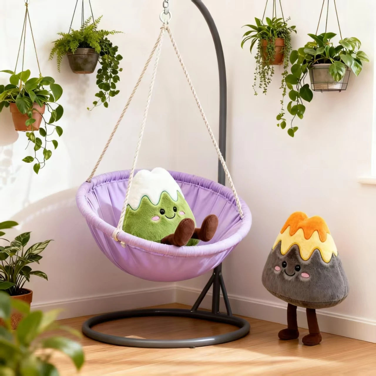 Mini Volcano with Lava Plushie
