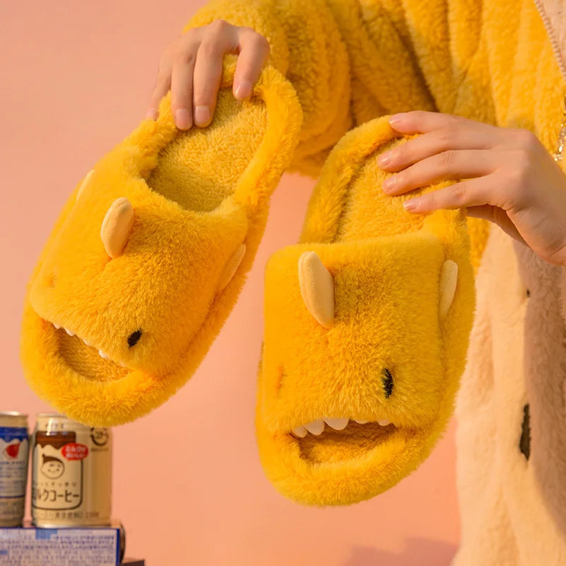 Shark Plush Slippers