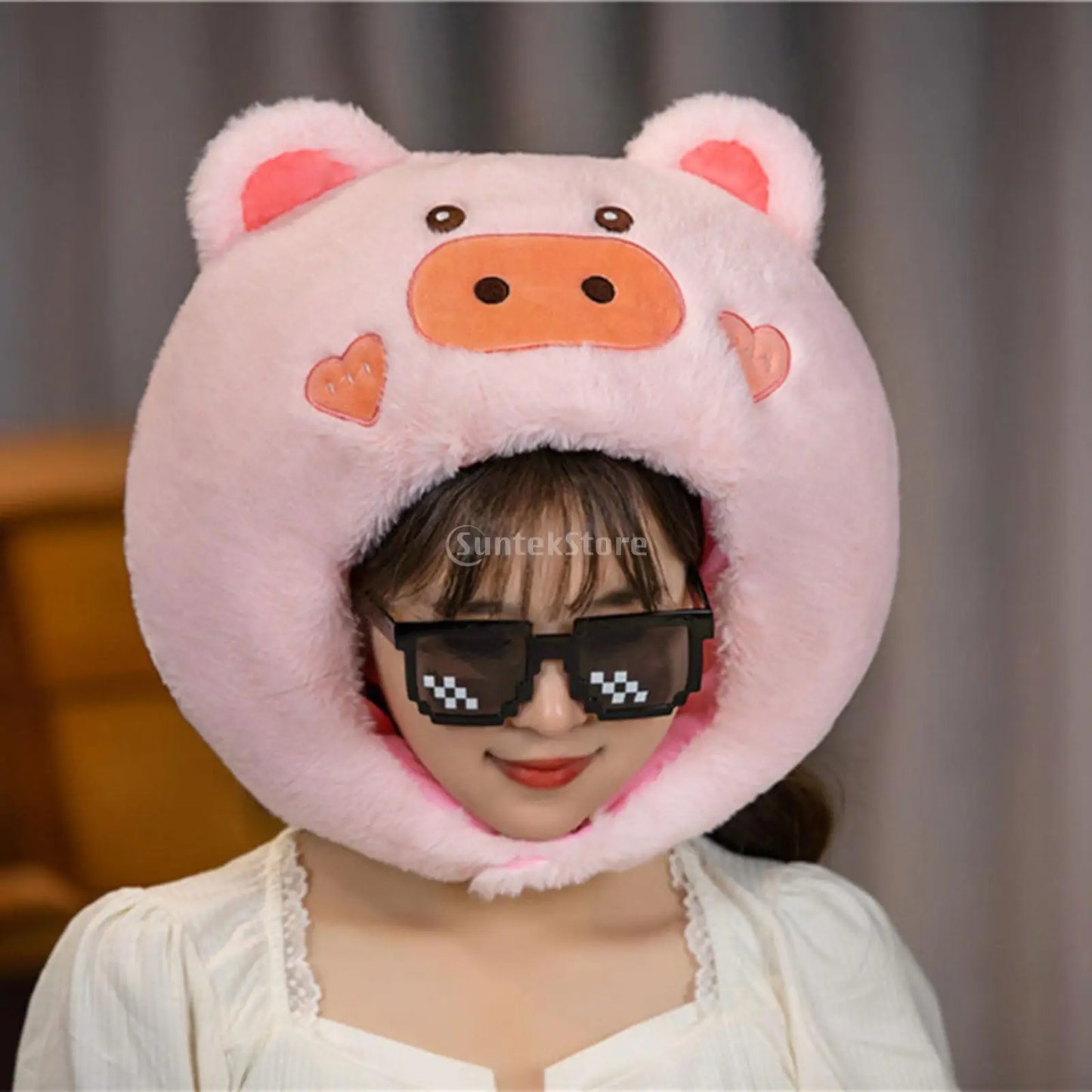 Pig Plush Party Hat