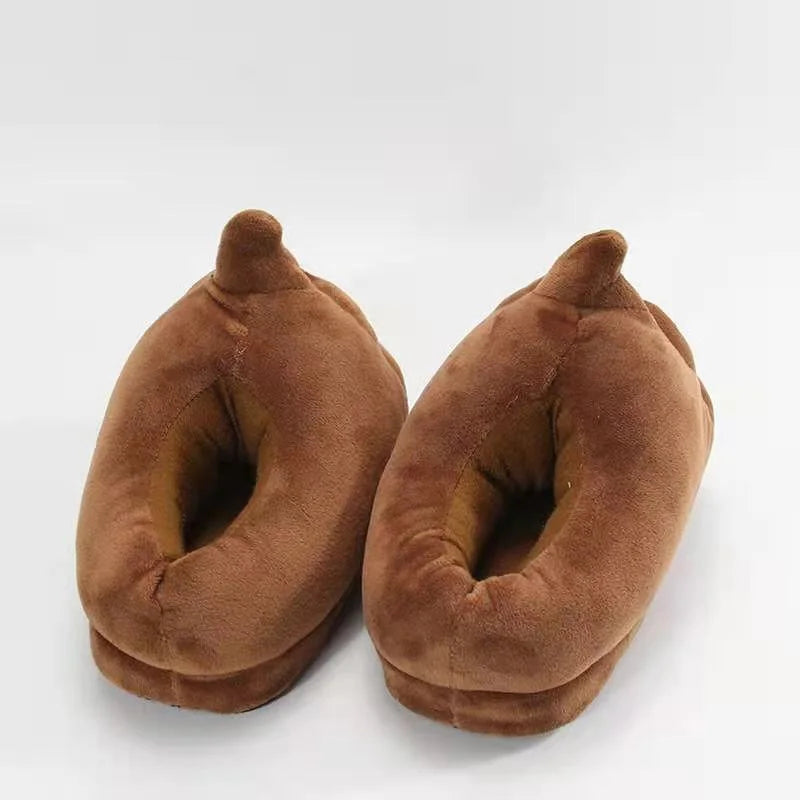 Poop Plush Slippers
