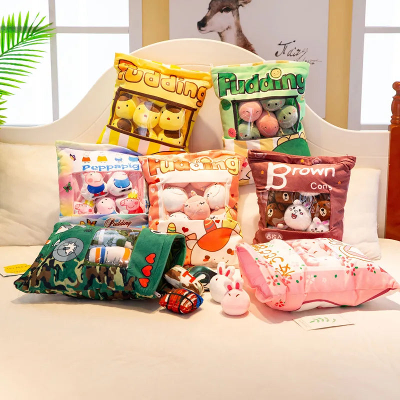 Bag of Bunny Plushie Rabbit Stuffed Animals