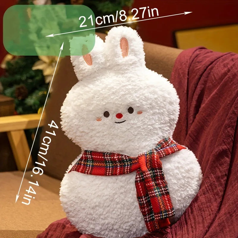 Christmas Bunny Plushie Hand Rest