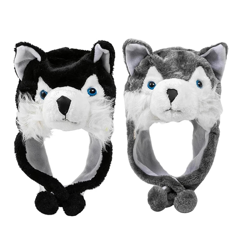 Wolf Plush Winter Hat