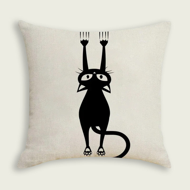 2 Paw Cat Scratch Plush Pillow Case