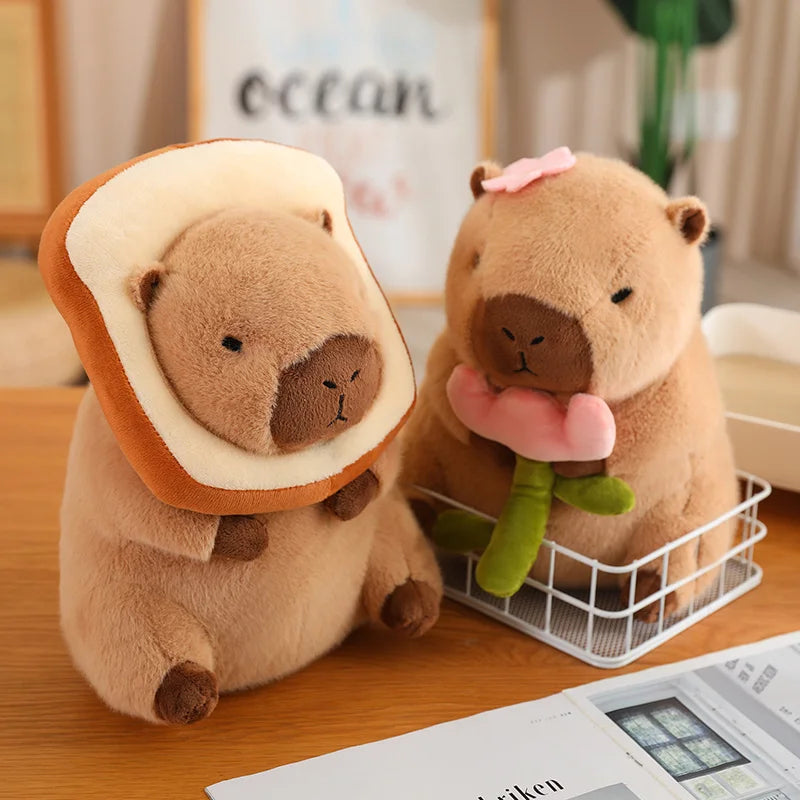Capybaras in Costume Plushies Cosplay 11.8"-15.7" Stuffed Animals