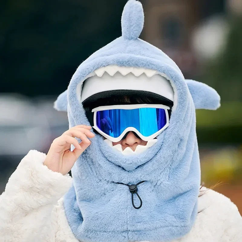 Shark Plush Winter Hat