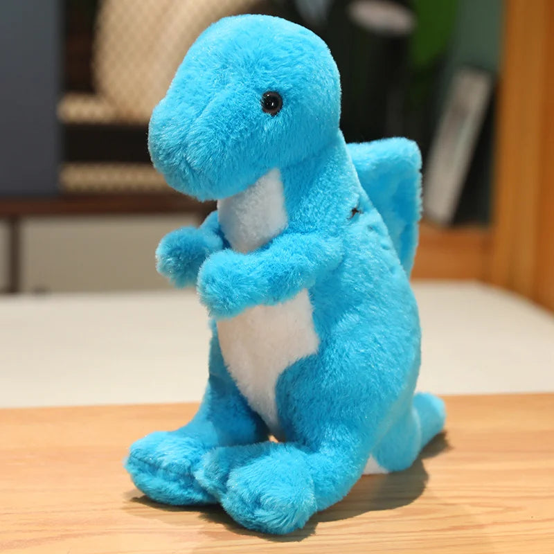 Cerulean Blue Baby Spinosaurus Stuffed Animal