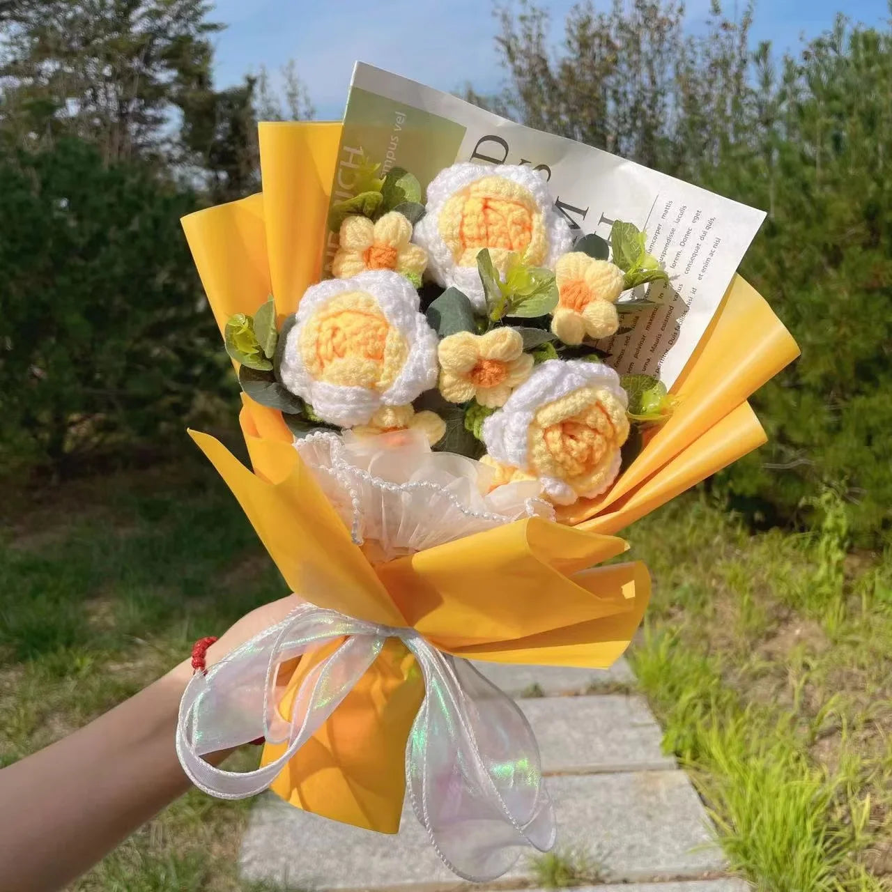 Yellow Roses Plush Florist