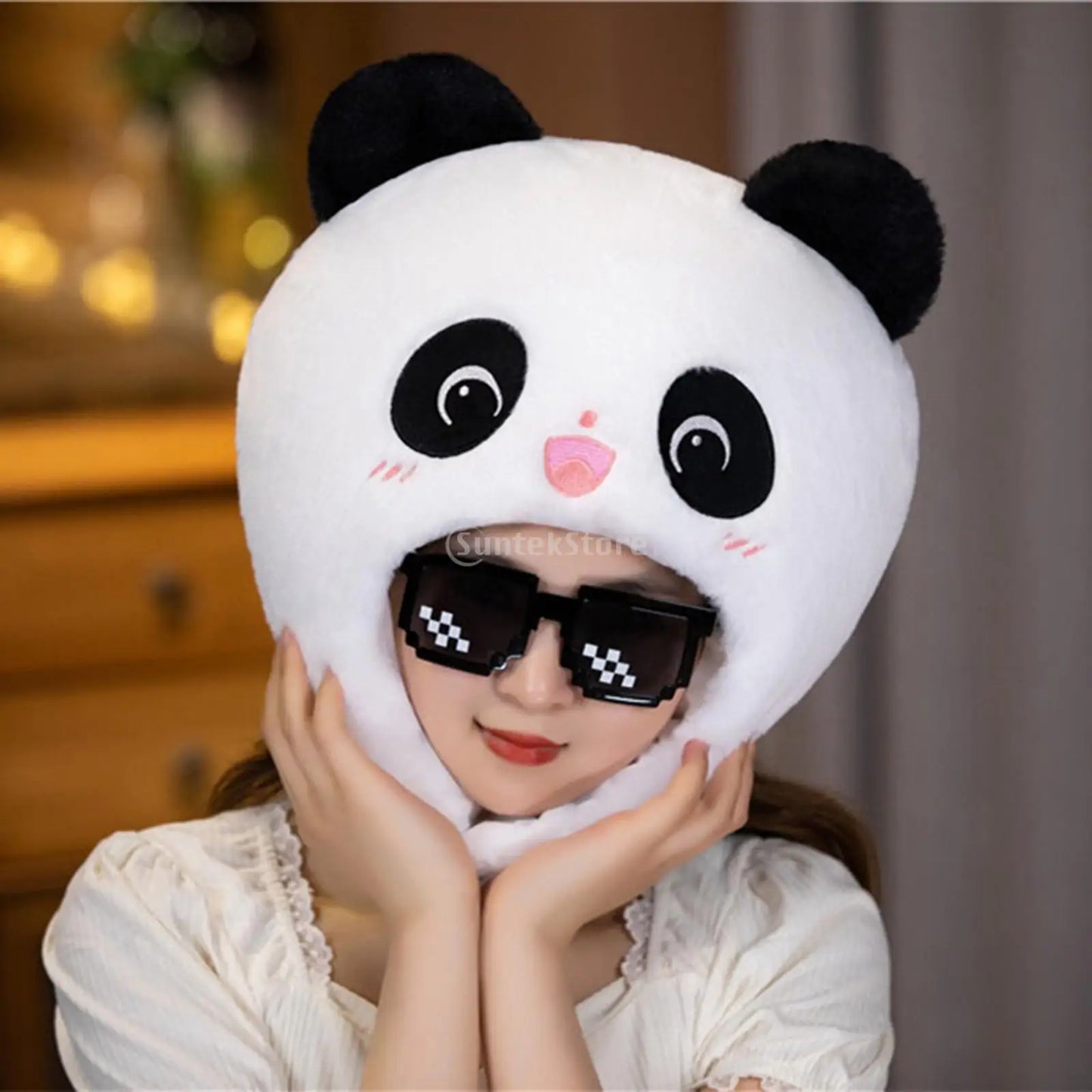 Panda Plush Party Hat