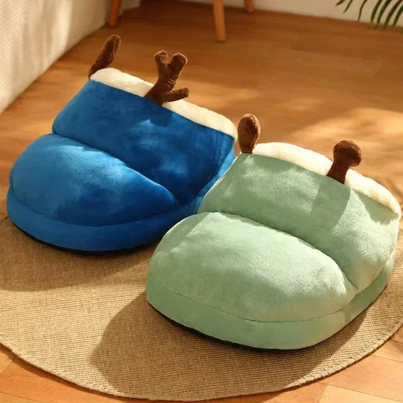 Nature-Cocoon Plush Dog Nest