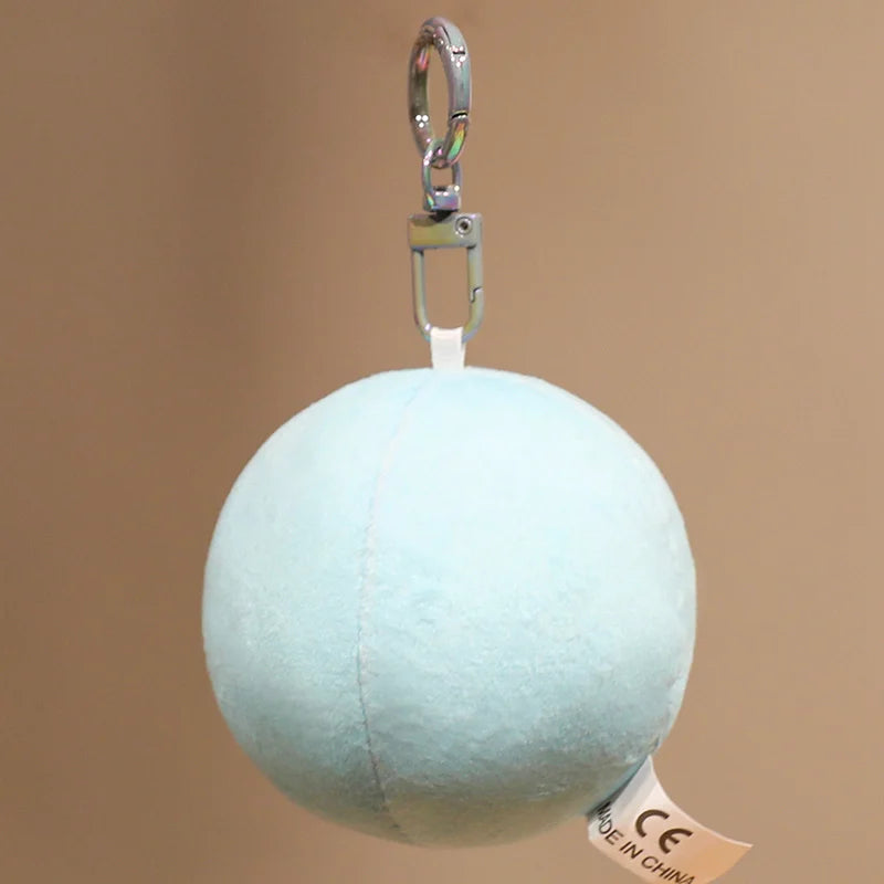 Micro Uranus Planet Plush Keychain
