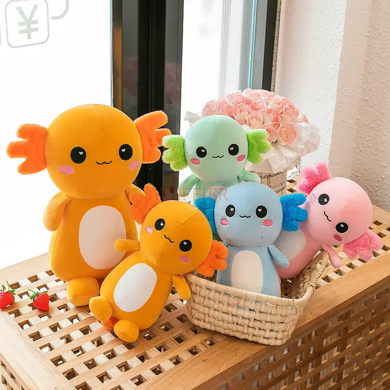 Axolotl Adolescent Plushie Stuffed Animal