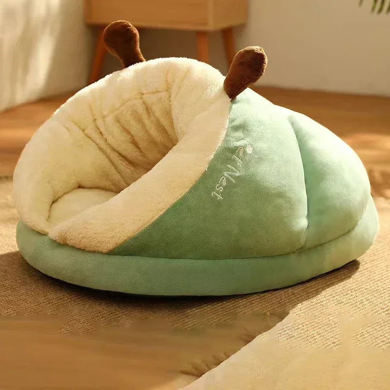 Nature-Cocoon Plush Dog Nest