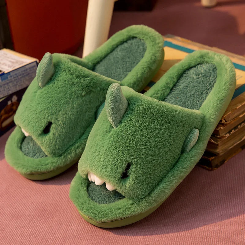Shark Plush Slippers