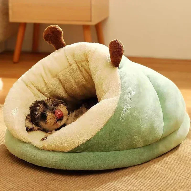 Nature-Cocoon Plush Dog Nest