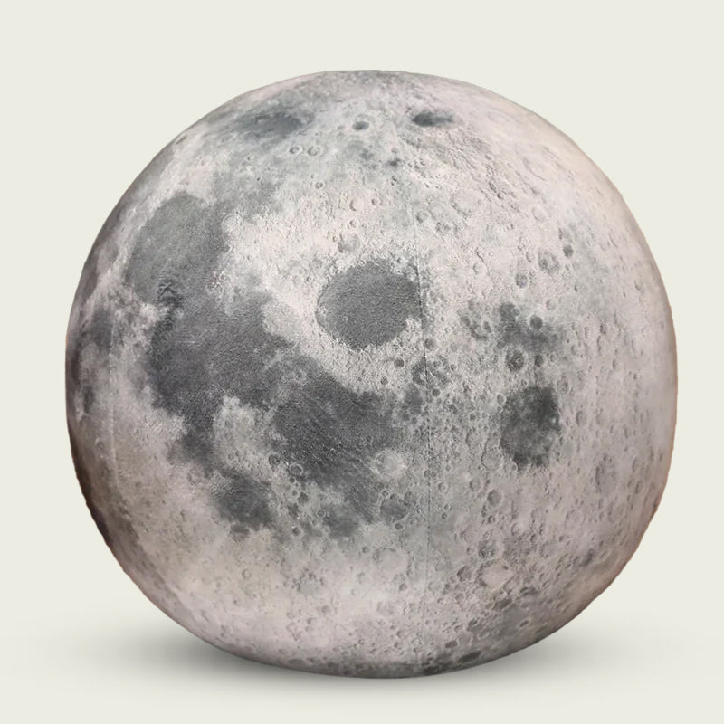 Moon Plushie Stuffed Rock Orb