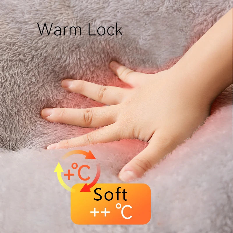 Portable Plush-Lined Dog House with Handle