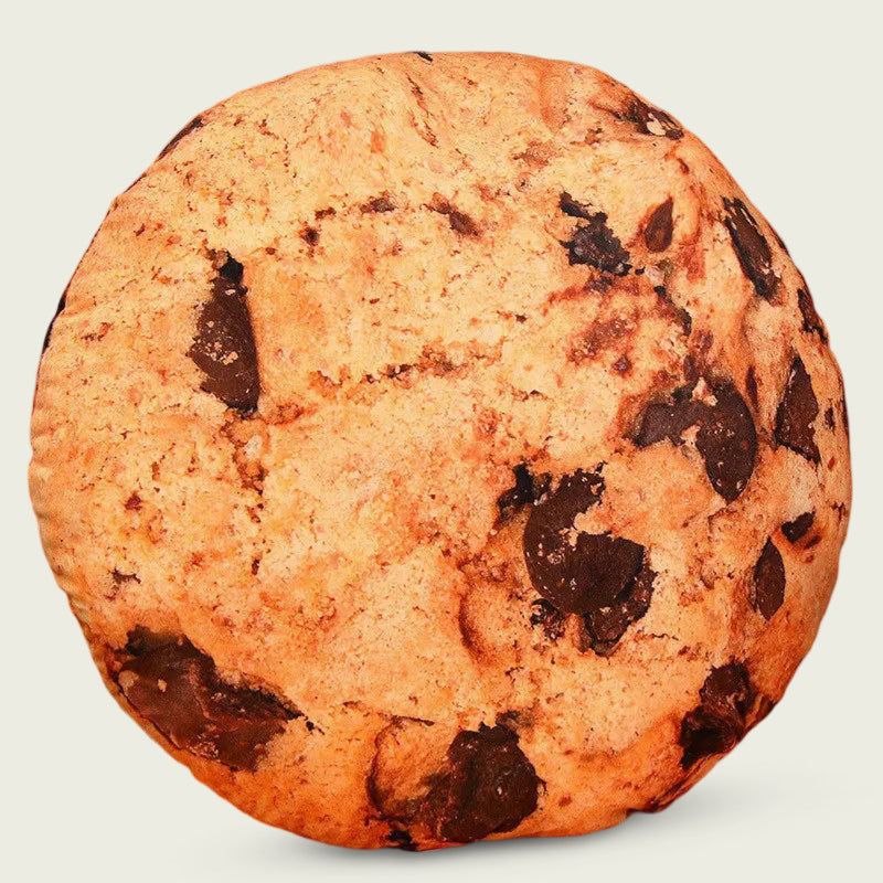 Chocolate Chip Cookie Plush Pillow Cushion