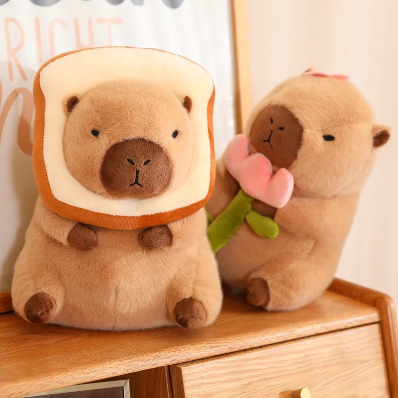 Capybaras in Costume Plushies Cosplay 11.8"-15.7" Stuffed Animals