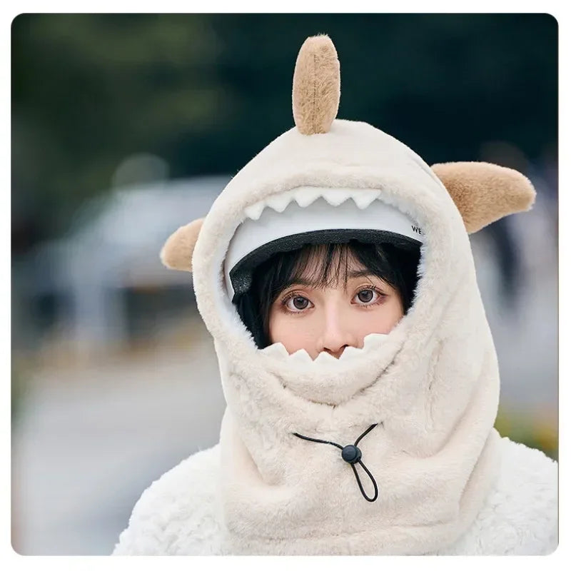 Shark Plush Winter Hat