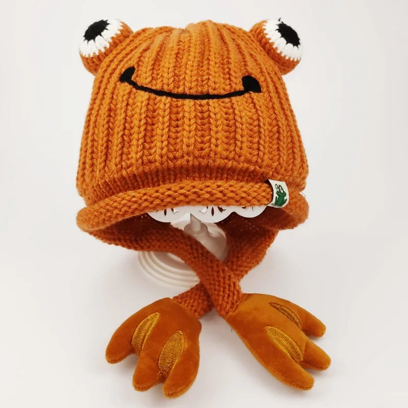 Frog Beanie Plush Hat