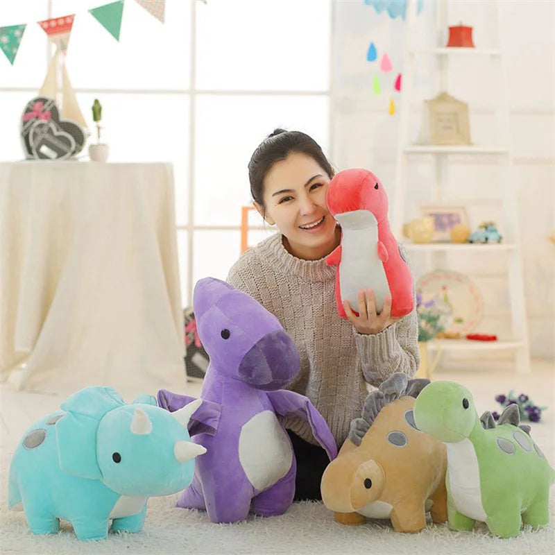 Crimson Red Baby Tyrannosaurus Rex Stuffed Animal Plushie