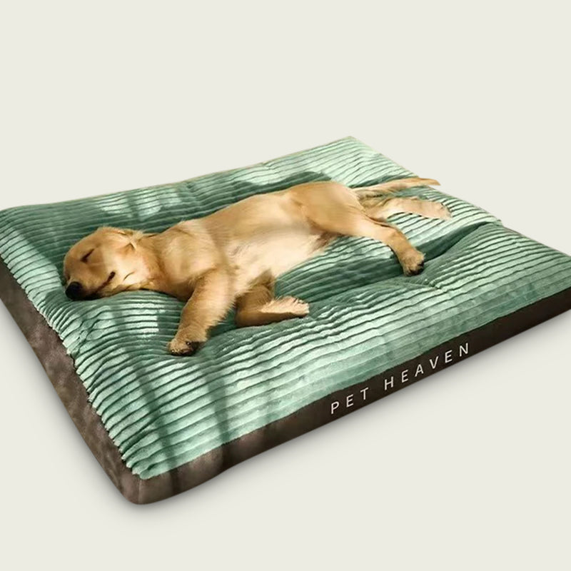 Corduroy Plush Dog Mattress Pad