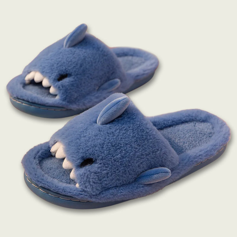 Shark Plush Slippers