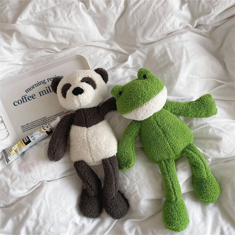 Long-Legged Animal Friends Collection 15.7" Plushies With Velvety Texture