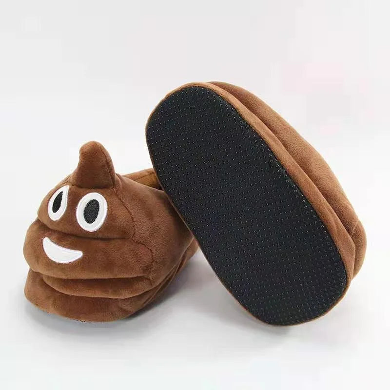 Poop Plush Slippers