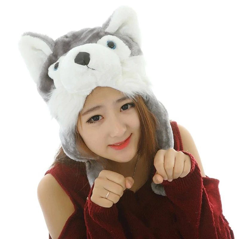 Wolf Plush Winter Hat
