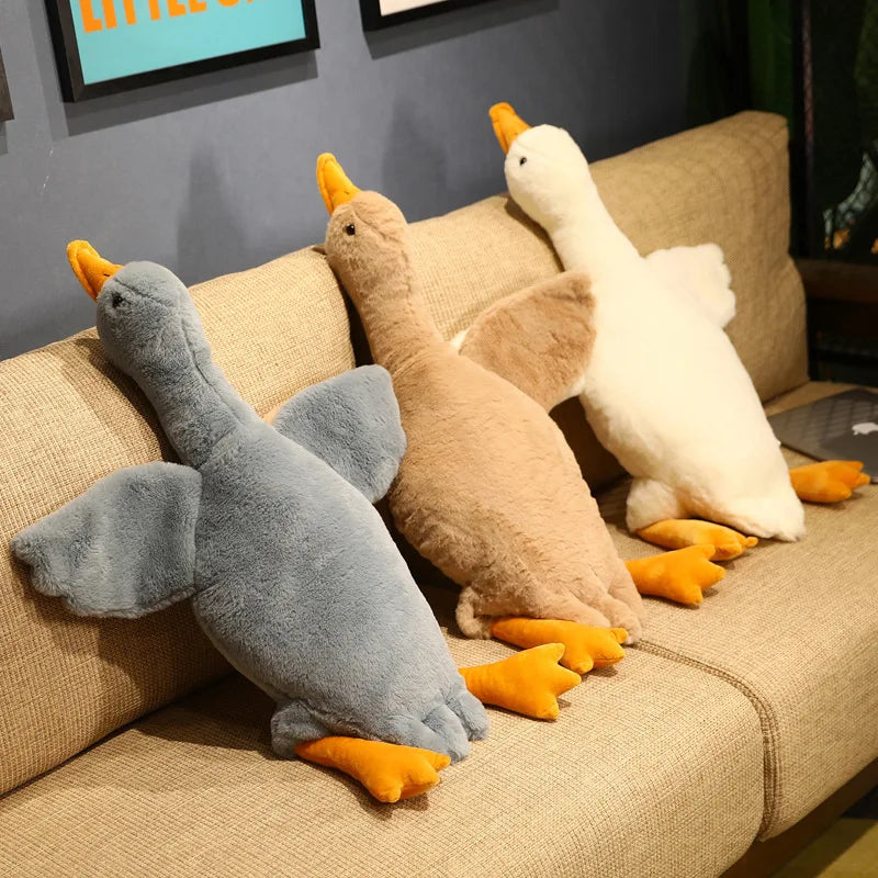 Goose Gosling Plushie Waterfowl 19.6" Stuffed Animal
